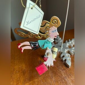 Karen Rossi Silvestri Manicurist Hair Salon Fanciful Flight Ornament